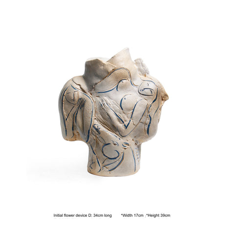 VAVINCI Zephyra Elegant Handmade Ceramic Vase from VAVINCI