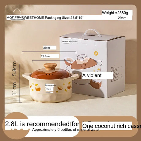 MH Isadora Premium Heat-Resistant Casserole Pot. from MH
