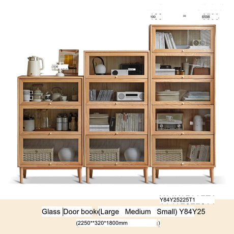 GENJI Amaterasu Sustainable Natural Wood Bookshelf System from GENJI