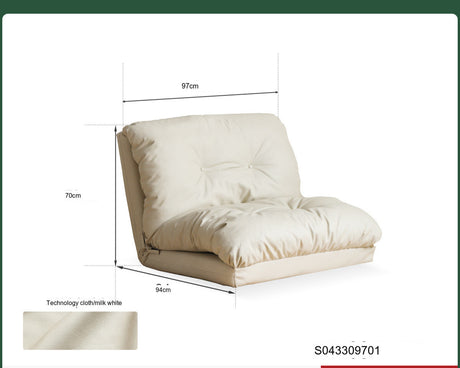GENJI Aveline Cozy Cream Upholstered Sofa from GENJI