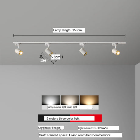 YDZM Lysander Modern Sleek LED Ceiling Lamp from YDZM