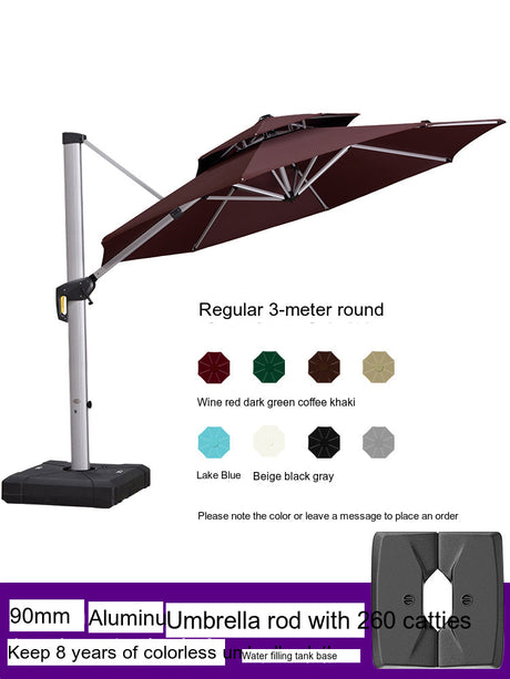 ZIYE Araminta Eco-Friendly Patio Umbrella from ZIYE