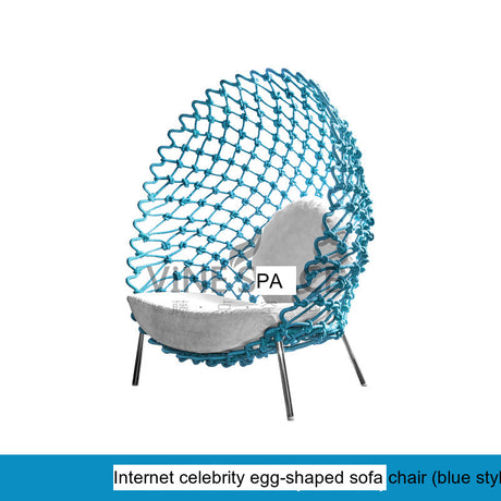RATTAN SPACE Zephyra Cozy Internet-Red Balcony Chair from RATTAN SPACE