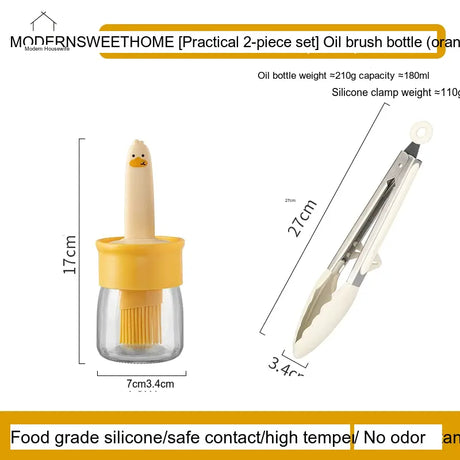 MH Yamaguchi Versatile Food-Grade Oil Brush from MH