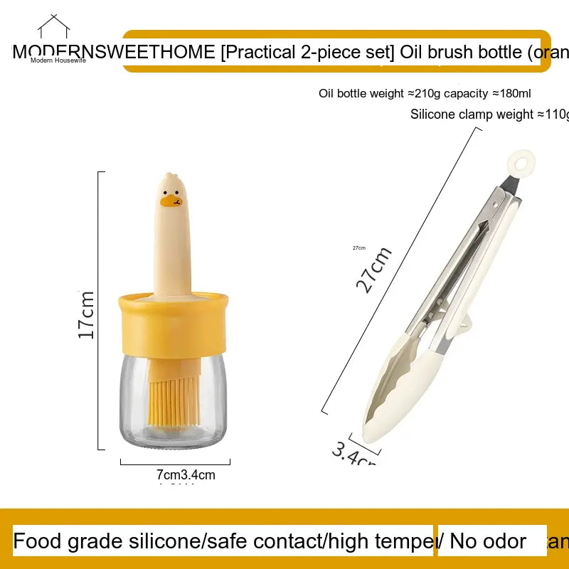 MH Yamaguchi Versatile Food-Grade Oil Brush from MH