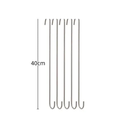SM Zoe Stainless Steel S-Hook Clothing Rack from SM