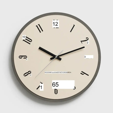MANDELA Santiago Elegant Wall Clock Luxury Decor from MANDELA