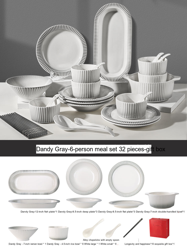 MOSE Light Luxury Tableware Set from MOSE