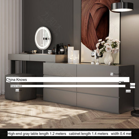 FANGYUAN Isamu Elegant Modern Drawer Dressing Table from FANGYUAN