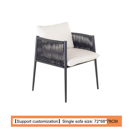 DIME GARDEN Hoshiko Elegant Rattan Weave Dining Set from DIME GARDEN