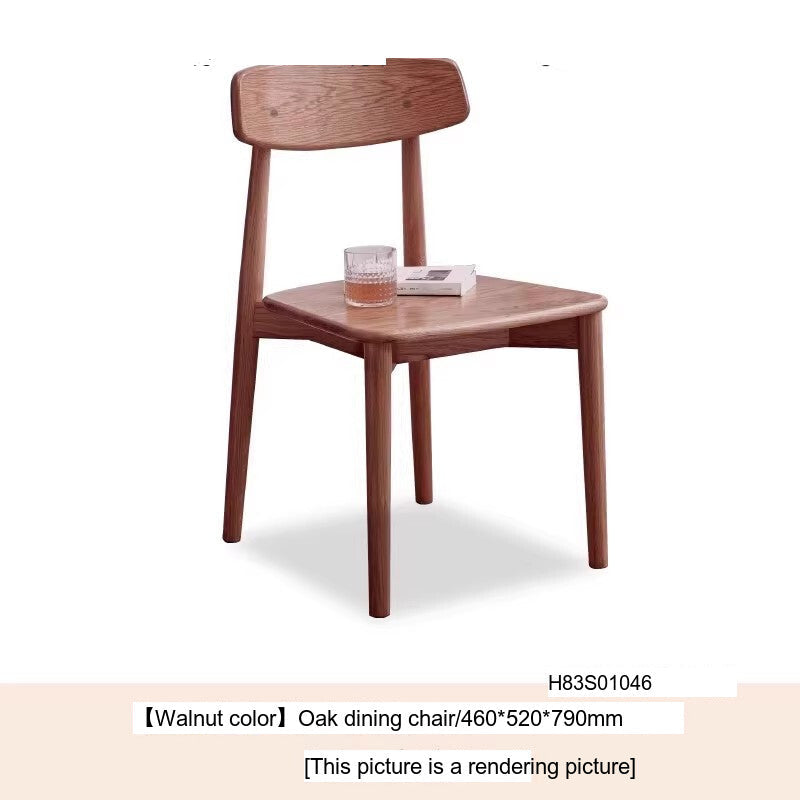 GENJI Harukaze Elegant Solid Wood Dining Chair from GENJI