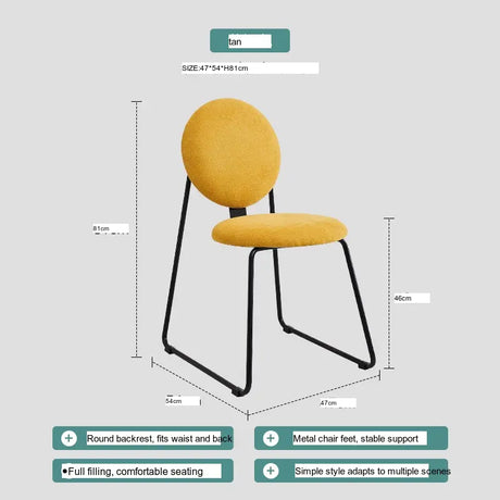 ABOUT WHITE Suyama Elegant Minimalist Dining Chair from ABOUT WHITE