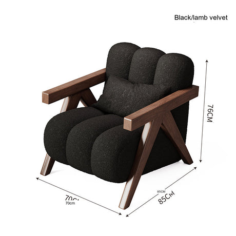 FANMINGDI Alhambra Cozy Elegant Lounge Chair from FANMINGDI
