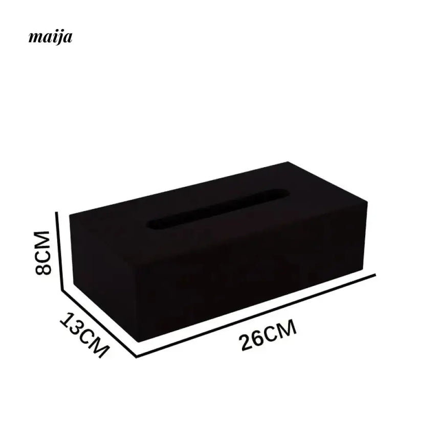 MUSN Elegant Wooden Tissue Box from MUSN