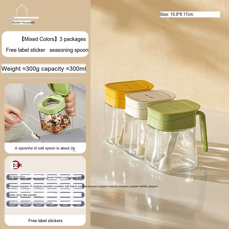 MH Valencia Sophia Elegant Kitchen Set Seasoning Pots from MH