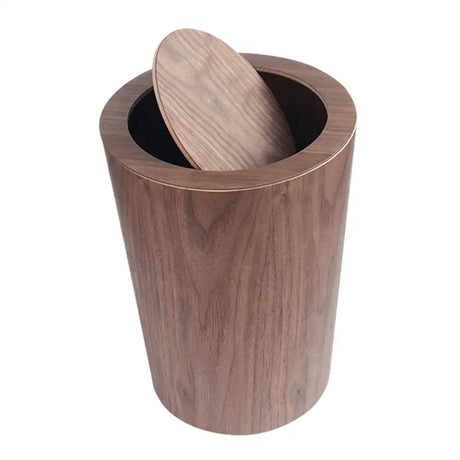MUSN Creative Wooden Trash Bin from MUSN