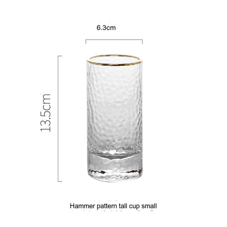 LIVETAI Adriano Elegant Golden Border Glass Cup from LIVETAI