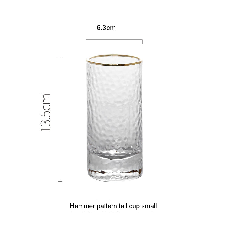 LIVETAI Adriano Elegant Golden Border Glass Cup from LIVETAI