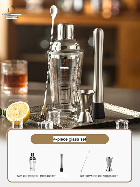 MH Isolde Elegant Glassware Cocktail Tool Set from MH