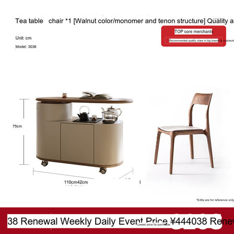 QUANMU Isolde Versatile Rotating Side Table from QUANMU