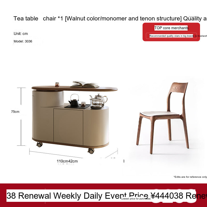 QUANMU Isolde Versatile Rotating Side Table from QUANMU