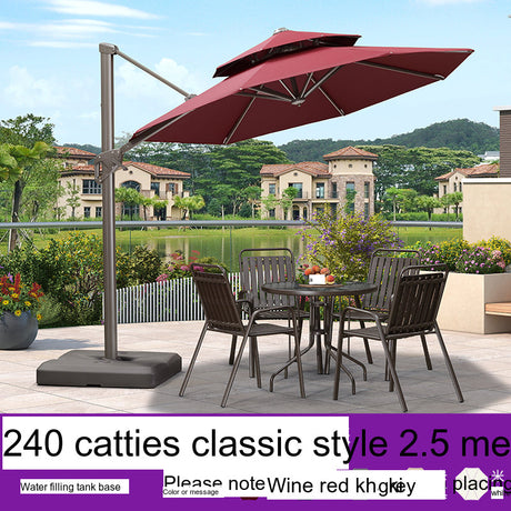 ZIYE Hiroshi Eco-Friendly Solar Street Umbrella from ZIYE