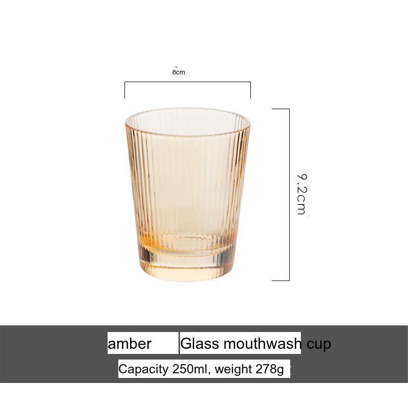 TIANRUN Alhambra Cozy Nordic Striped Wash Cup Set from TIANRUN
