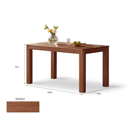 GENJI Tetsuya Elegant Solid Wood Dining Table Set from GENJI
