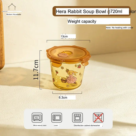 MH Isadora Elegant Glass Soup Bowl Set from MH