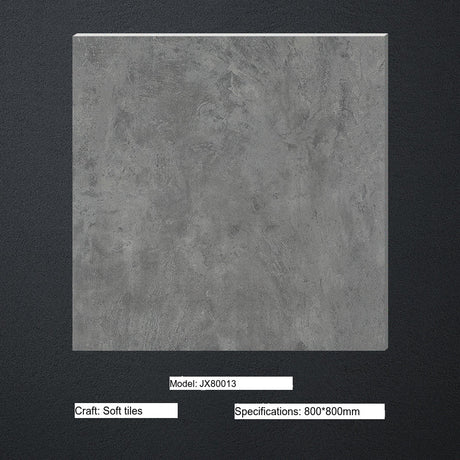 LOFTWELL Alhambra Modern Gray Soft Cement Floor Tile from LOFTWELL