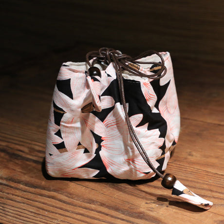 PAULOWNIA Kiyoshi Chic Handcrafted Storage Bag from PAULOWNIA