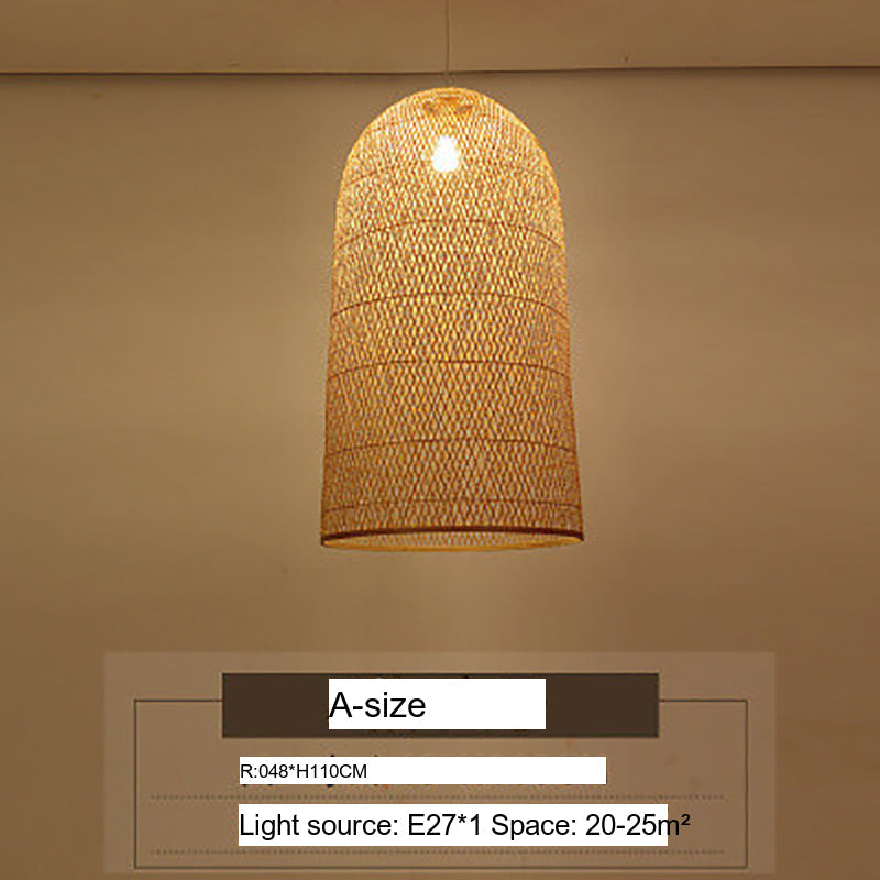 BOJI Isadora Elegant Woven Ceiling Lamp - Chinese Style from BOJI