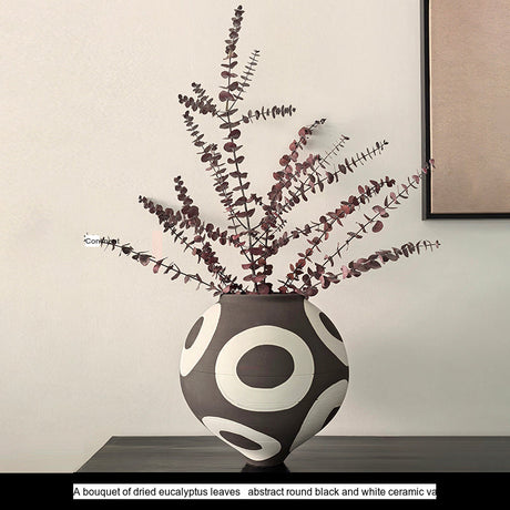 LIVETAI Carmine High-End Abstract Ceramic Vase from LIVETAI