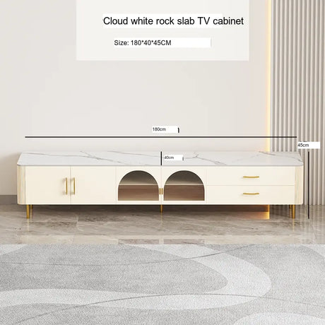 XIMIKA Alaric Luxurious Modern Rock Board Coffee Table from XIMIKA