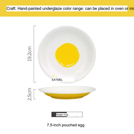 LIVETAI Calypso Charming Ceramic Soup Bowl Tableware Set from LIVETAI