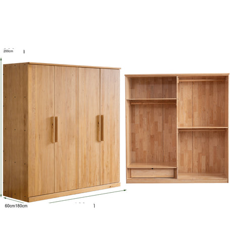 BAIYA SHUNAN Yuki Elegant Open-Gate Wardrobe from BAIYA SHUNAN