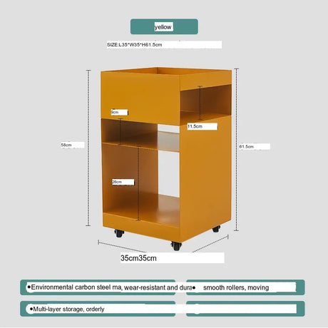 ABOUT WHITE Candelaria Minimalist Storage Coffee Table from ABOUT WHITE