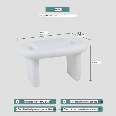 ABOUT WHITE Niamh Minimalist Compact Learning Desk from ABOUT WHITE