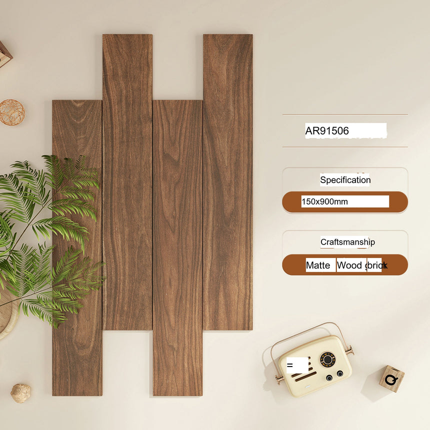 LOFTWELL Santiago Elegant Porcelain Wood Finish Tile from LOFTWELL