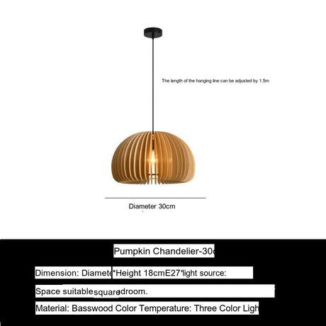 BOJI Takumi Rustic Elegant Wooden Ceiling Lamp from BOJI