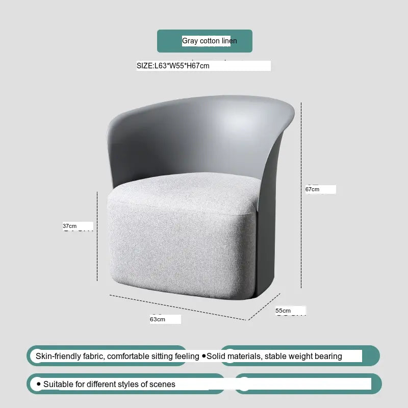 ABOUT WHITE Yuzuki Modern Minimalist Leisure Cloth from ABOUT WHITE