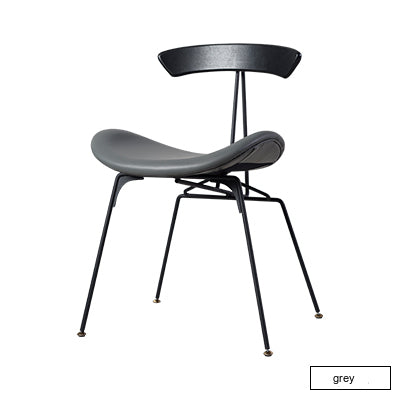 NIYE Lysander Retro Industrial Iron Dining Chair from NIYE