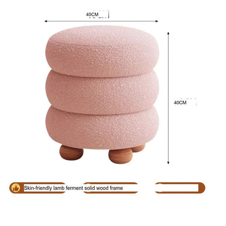 FANMINGDI Tashkent Elegant Upholstery Makeup Stool from FANMINGDI