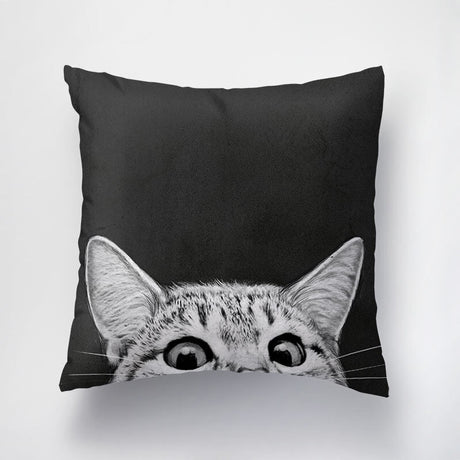 MISTYWOOD Cute Cat Pillow for Bed or Sofa from MISTYWOOD