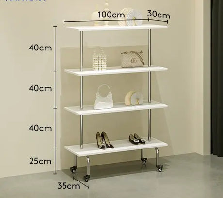 SM Liam Black Shoes and Clothing Stand from SM