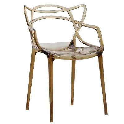MAGICIANS HOUSE Alhambra Sleek Transparent Dining Chair from MAGICIANS HOUSE