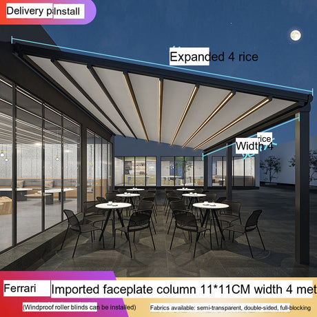 ZIYE Aiko Versatile Thermal Insulation Aluminum Gazebo from ZIYE