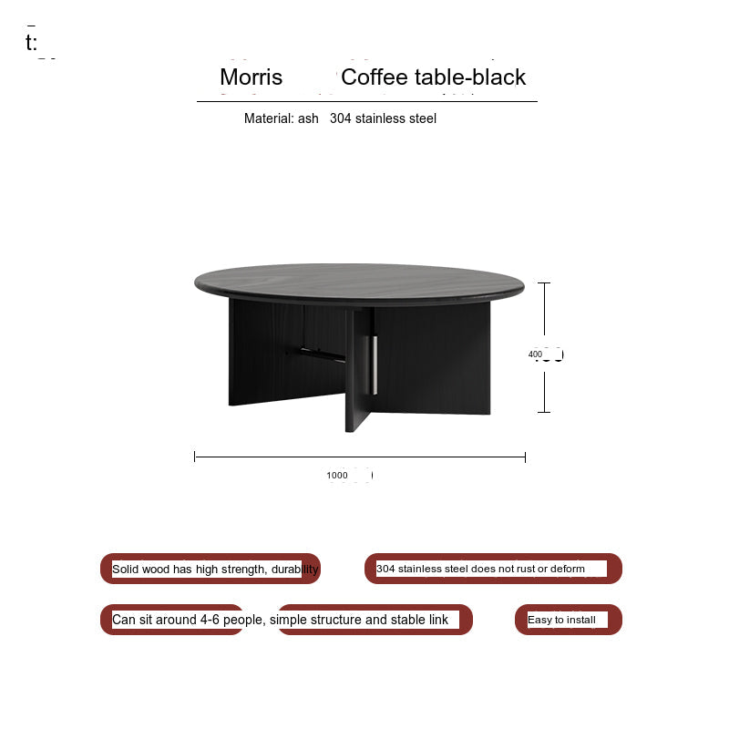 TELLS Alhambra Compact Retro Bauhaus Coffee Table from TELLS