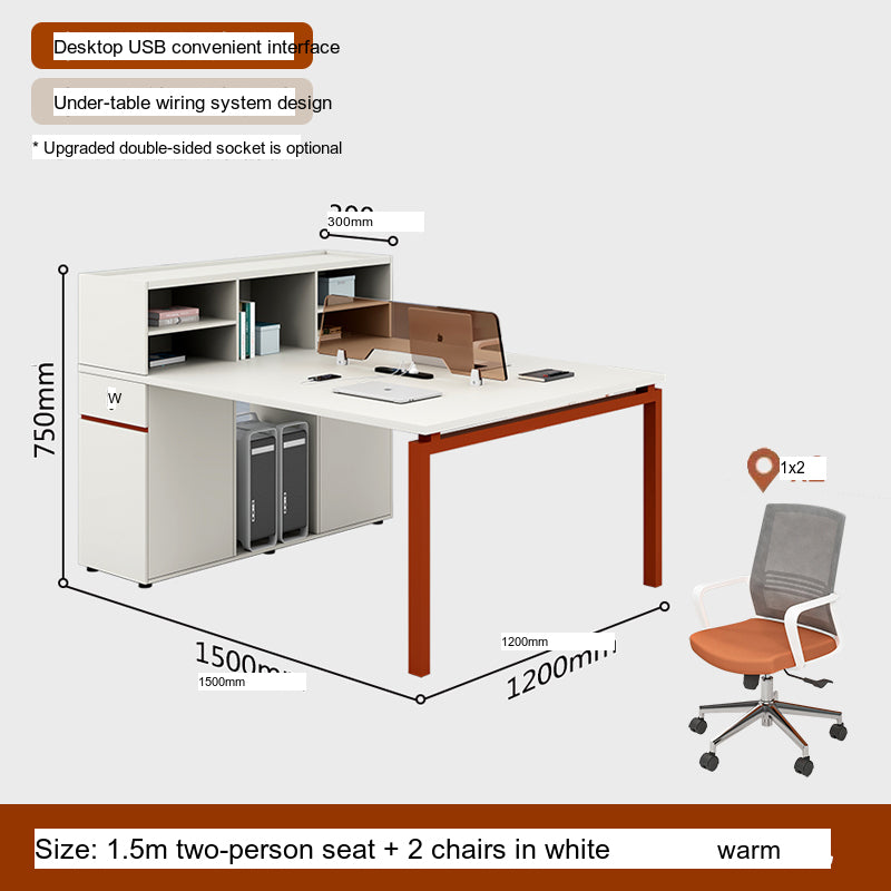 MUTINI Calypso Minimalist Ergonomic Office Desk Set from MUTINI