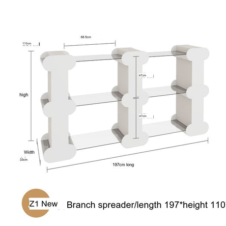 SHIBA Lichtenstein Elegant Durable Glass Display Cabinet from SHIBA